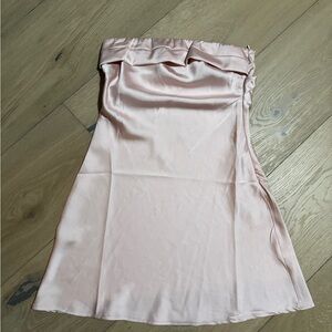 Princess Polly Blush Pink Gathered Dress